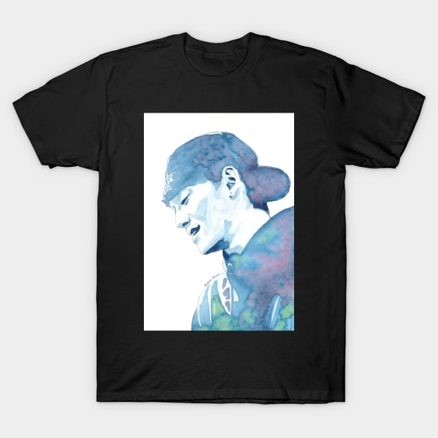 EXO Chen Watercolour Design by NiamhYoungArt T-Shirt by NiamhYoungArt